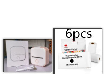 Portable Mini Bluetooth Printer – Print Notes, Labels & Photos Instantly | Inkless Thermal Technology