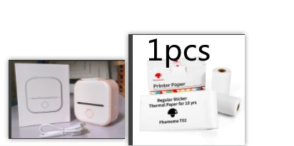 Portable Mini Bluetooth Printer – Print Notes, Labels & Photos Instantly | Inkless Thermal Technology