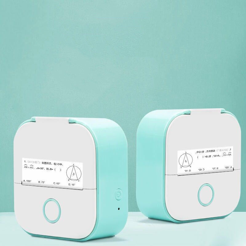 Portable Mini Bluetooth Printer – Print Notes, Labels & Photos Instantly | Inkless Thermal Technology